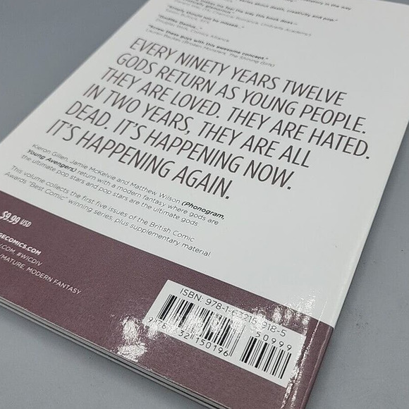 The Wicked + Divine Vol. 1 The Faust Act TPB Image 2014 Graphic Novel - Picture 9 of 9